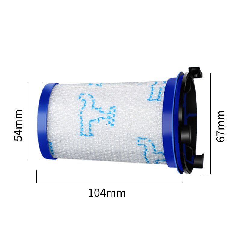 Rowenta-Kit de filtro HEPA Rowenta Force 360 x-pert RH9051 RH9057 RH9059 RH9079 RH9081, piezas de limpiador al vacío, kit de filtros, accesorios