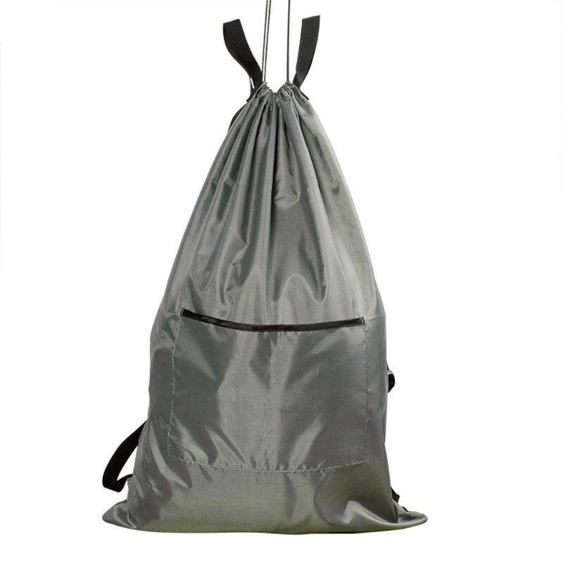 Door-Hanging Laundry Hamper Storage bag with Stainless Steel Hooks And Shoulder Straps