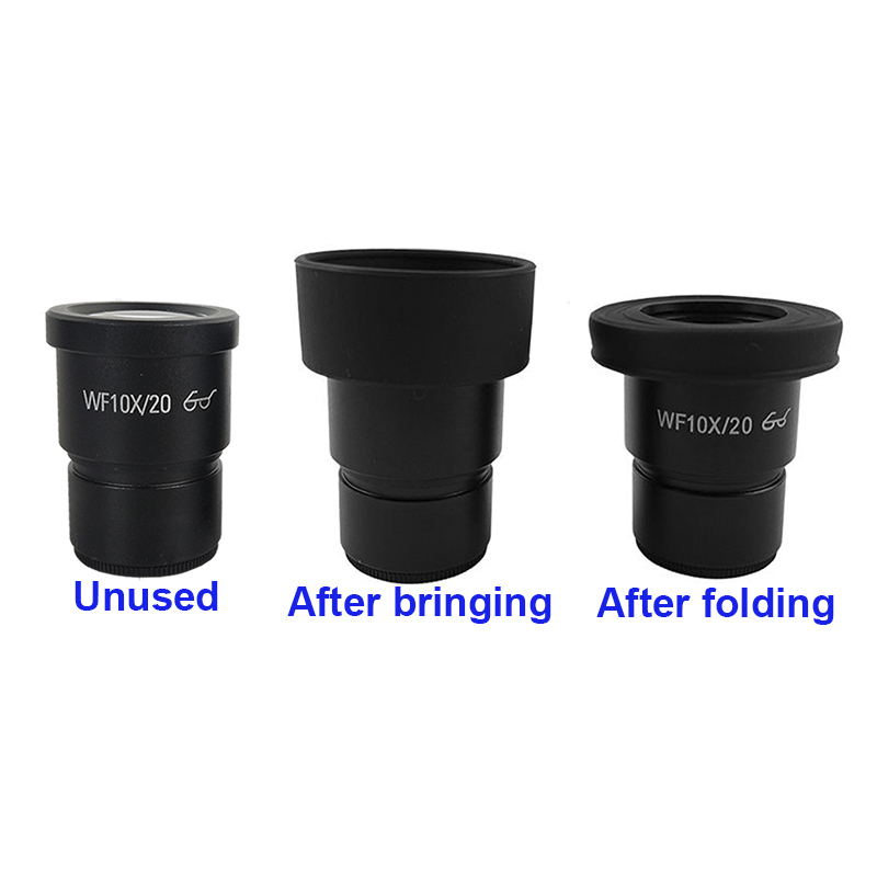 2 pcs/set 34mm Diameter Rubber Eyepiece Cover Eyeguards Eye Shields Protection Stereo Microscope Telescope Monocular Binocular