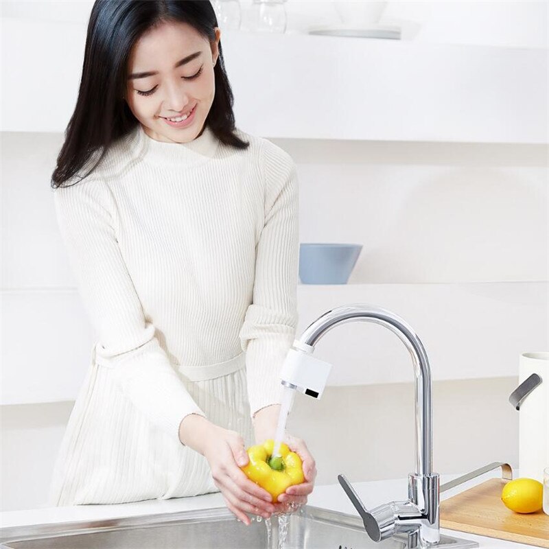 Xiaomi Zj Automatico Senso di Acqua Dispositivo di Risparmio Intelligente A Infrarossi sensore di Induzione rubinetto Della Cucina Lavandino del Bagno Rubinetto
