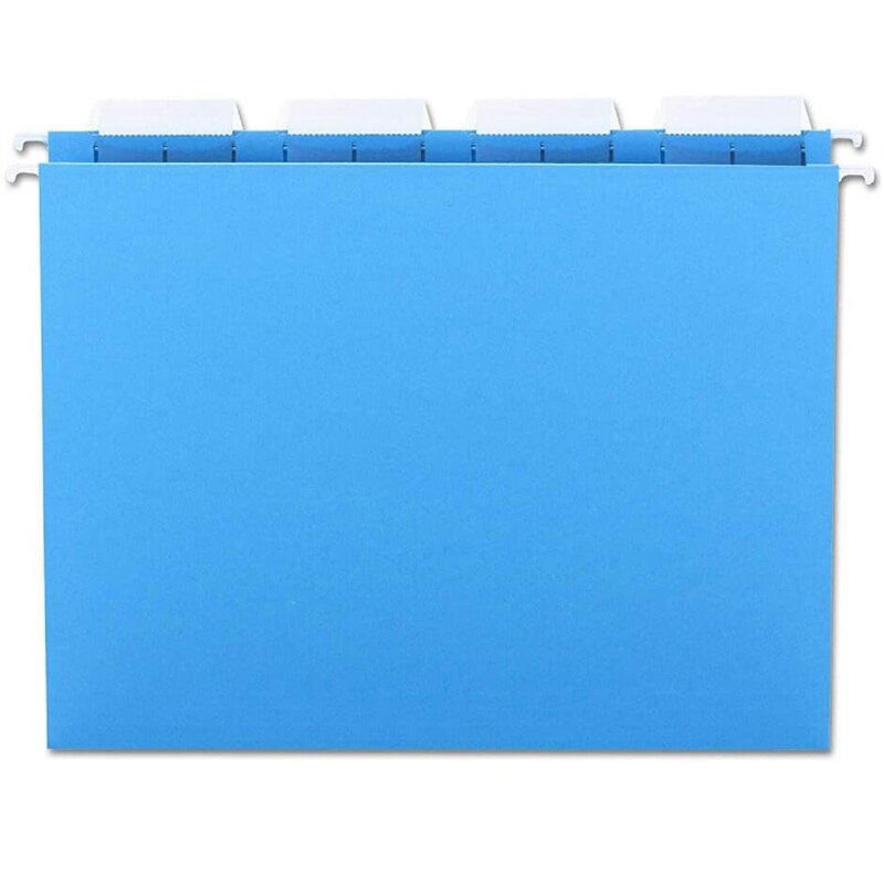 180 Sets 2 Inch Hanging Folder Tabs and Inserts for Quick Identification of Hanging Files Hanging File Inserts