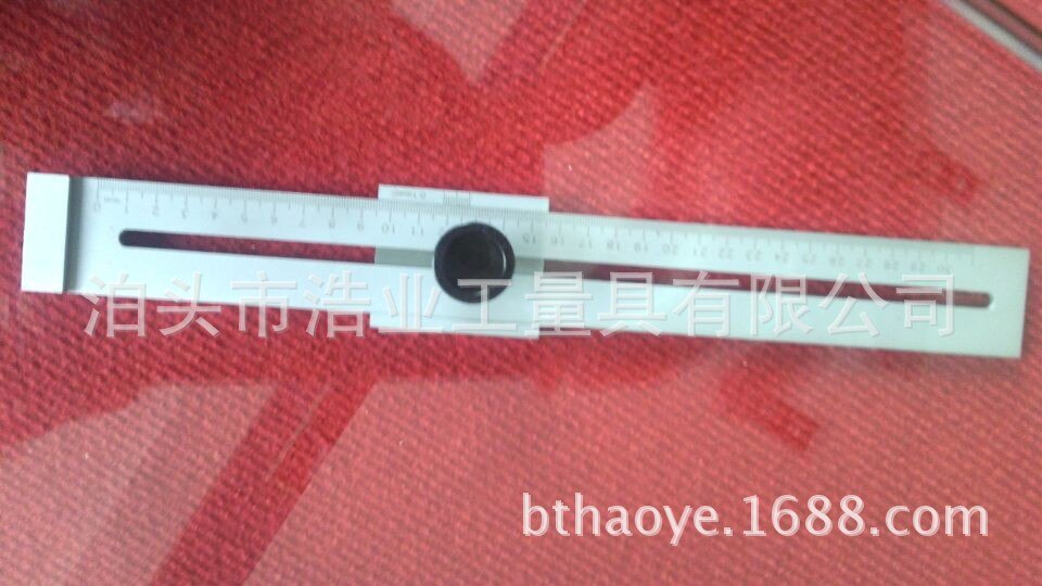 Marking Ruler Local Standard Ruler Parallel Marking Gauge Sub-Line Planning Cursor Marking Ruler 0-200 0.1mm