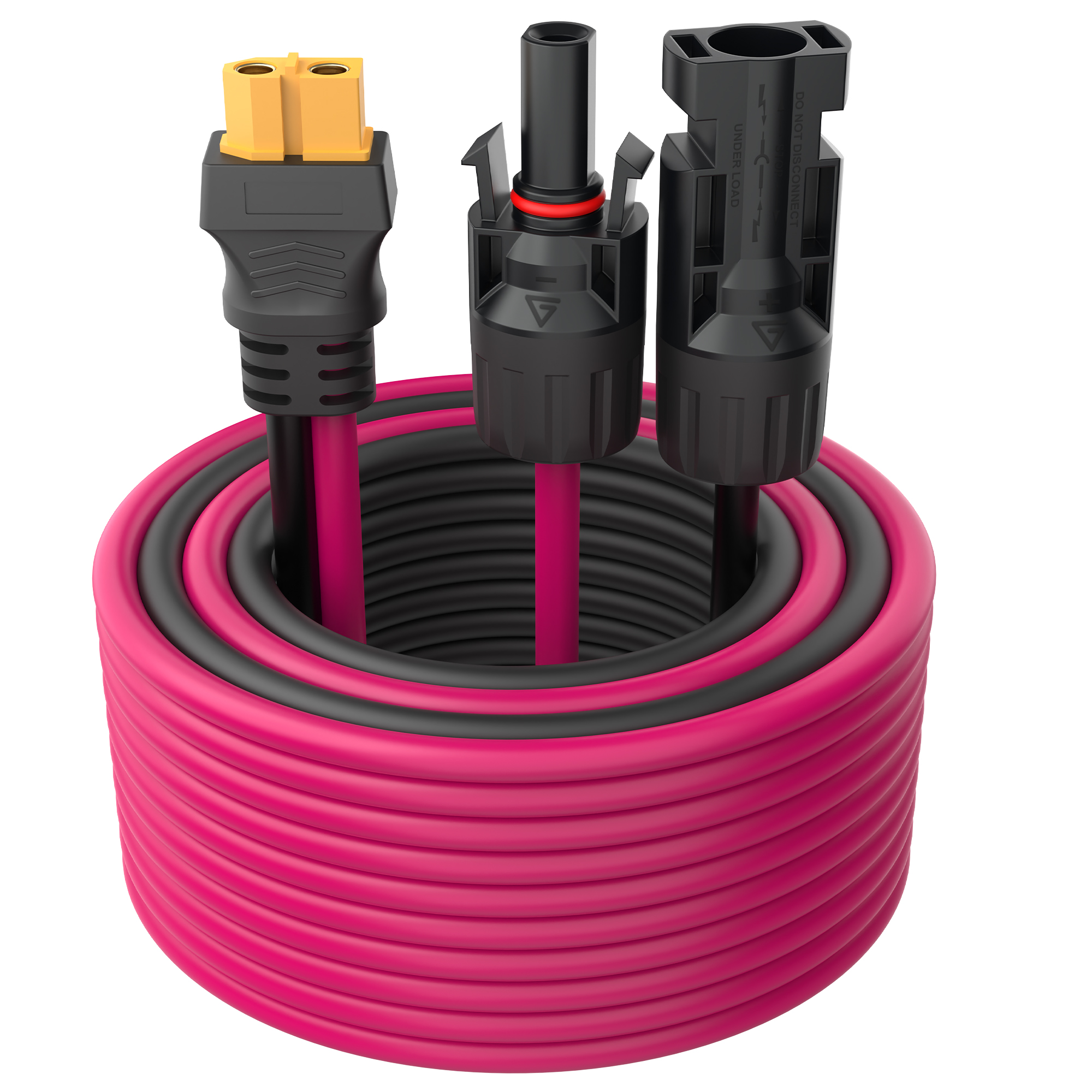 Cable de extensión Solar a XT60 12AWG 30A conector solar a cable adaptador XT60 adecuado para panel solar a central eléctrica portátil