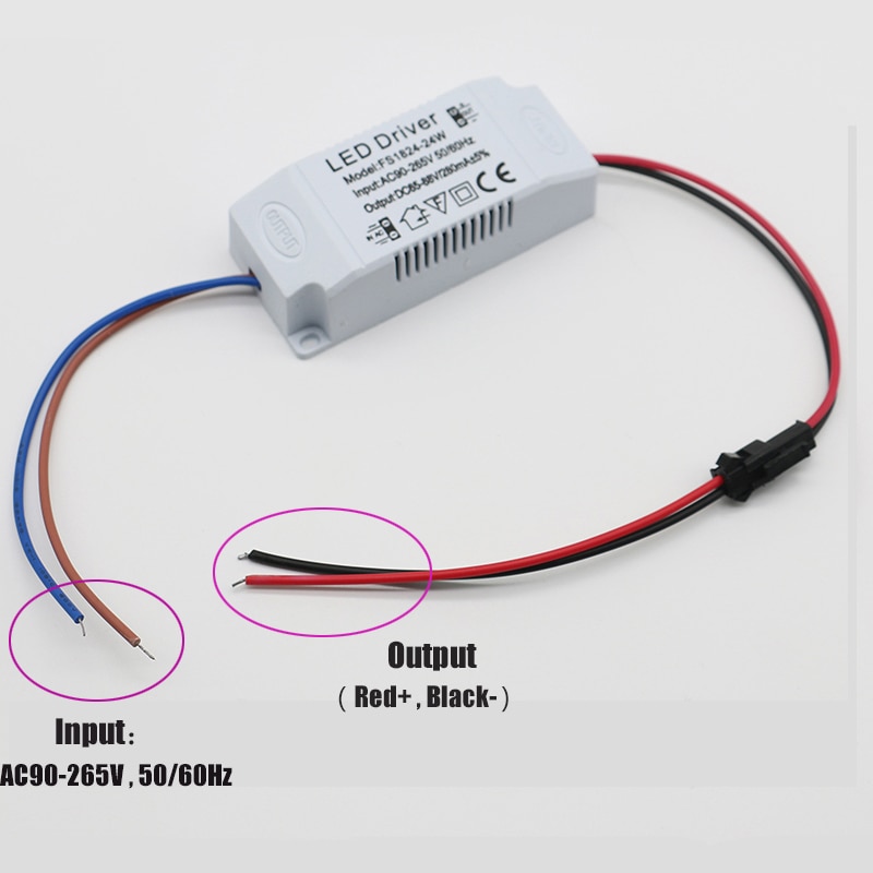 Led Voeding 1W-24W 280mA Driver Adapter Met Sm Plu... – Grandado