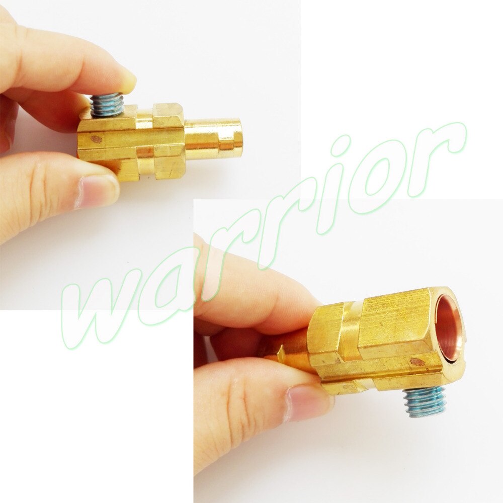 2 stücke Schweißkabel Schnelle Montage Anschluss DKJ50-70 300Ampere-400Ampere