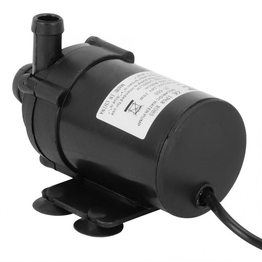 24V JT-660A Water Pumps Brushless Water Land Dual Use Fountain Pump Landscape for Pond Fish Tank