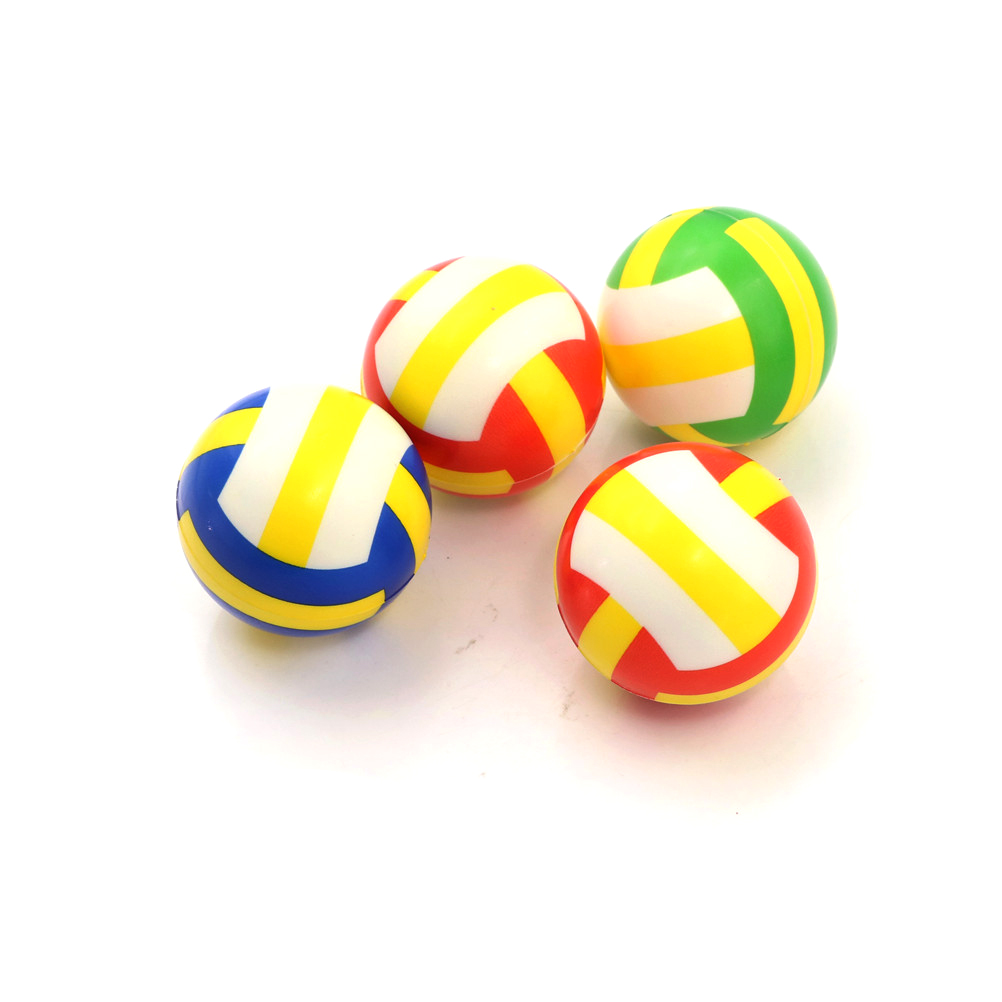 1PC Stress Relief Vent Ball Mini Volleyball Squeeze Foam Ball Kids Outdoor Toy