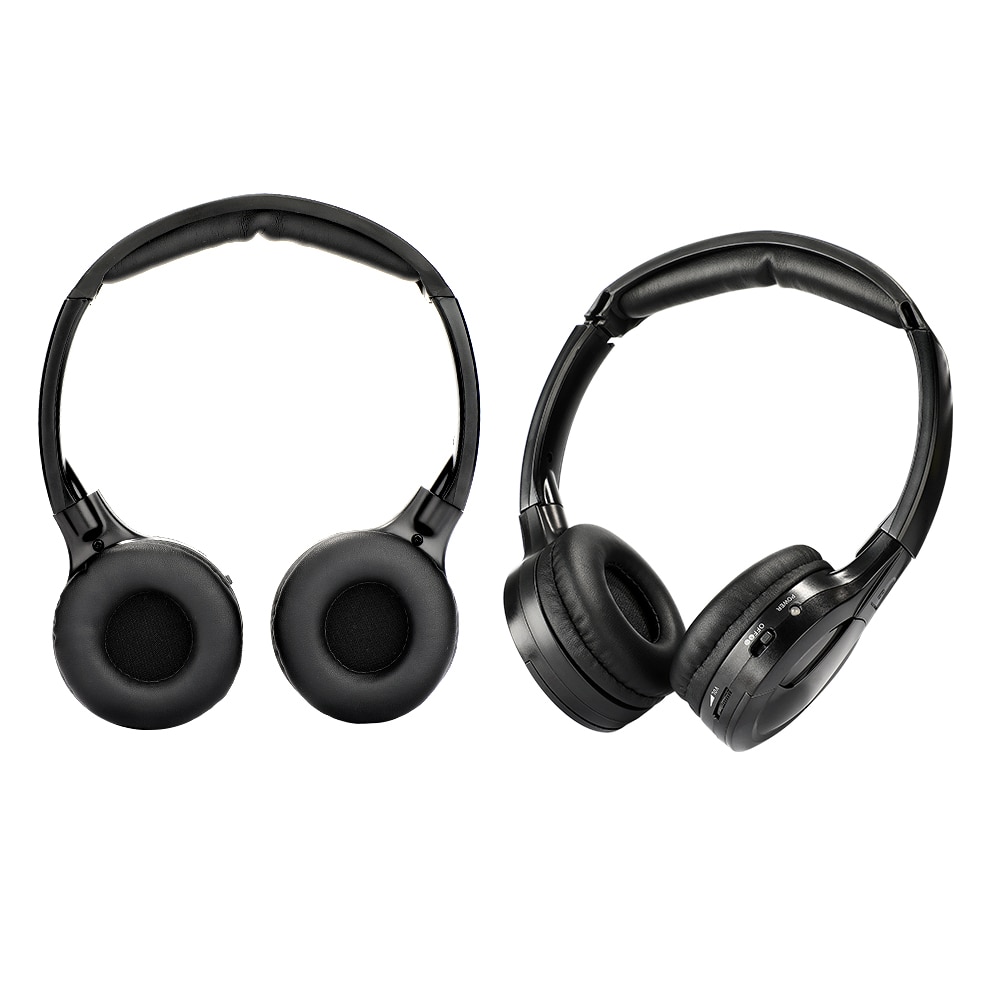 IR Infrared Wireless headphone Stereo Foldable Car Headset Earphone Indoor Outdoor Music Headphones TV headphone 2 channel