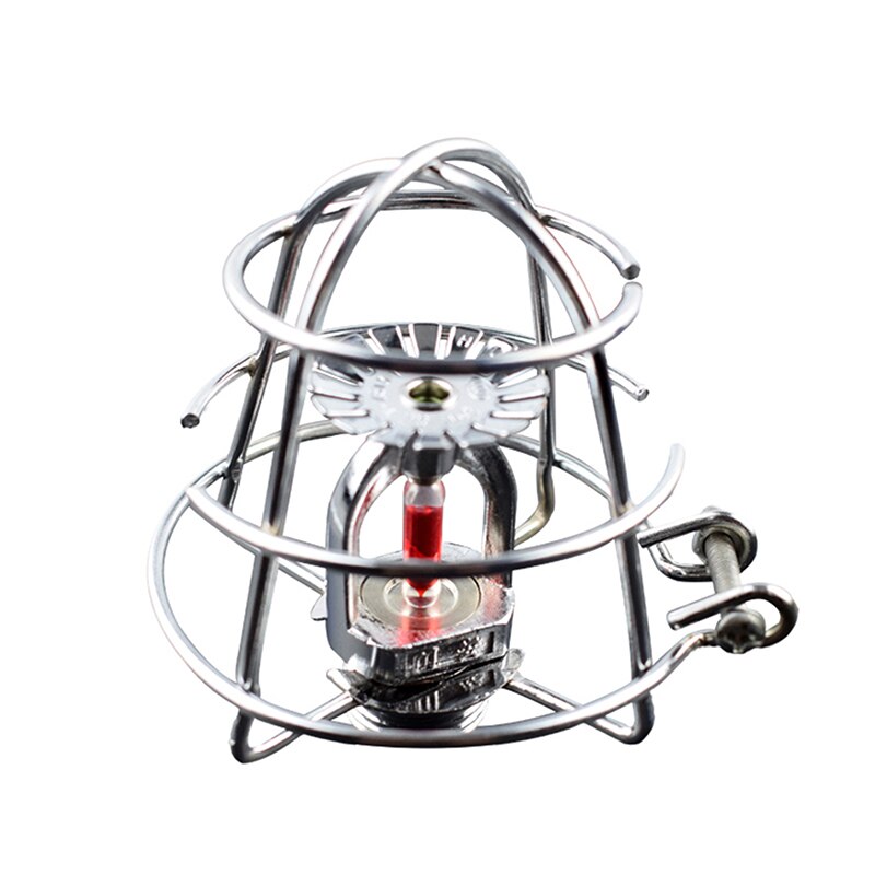 Universal Fire Sprinkler Head Guard Embedded Heavy Duty Chrome Plated Protective Cage Frame For Sprinkler Heads