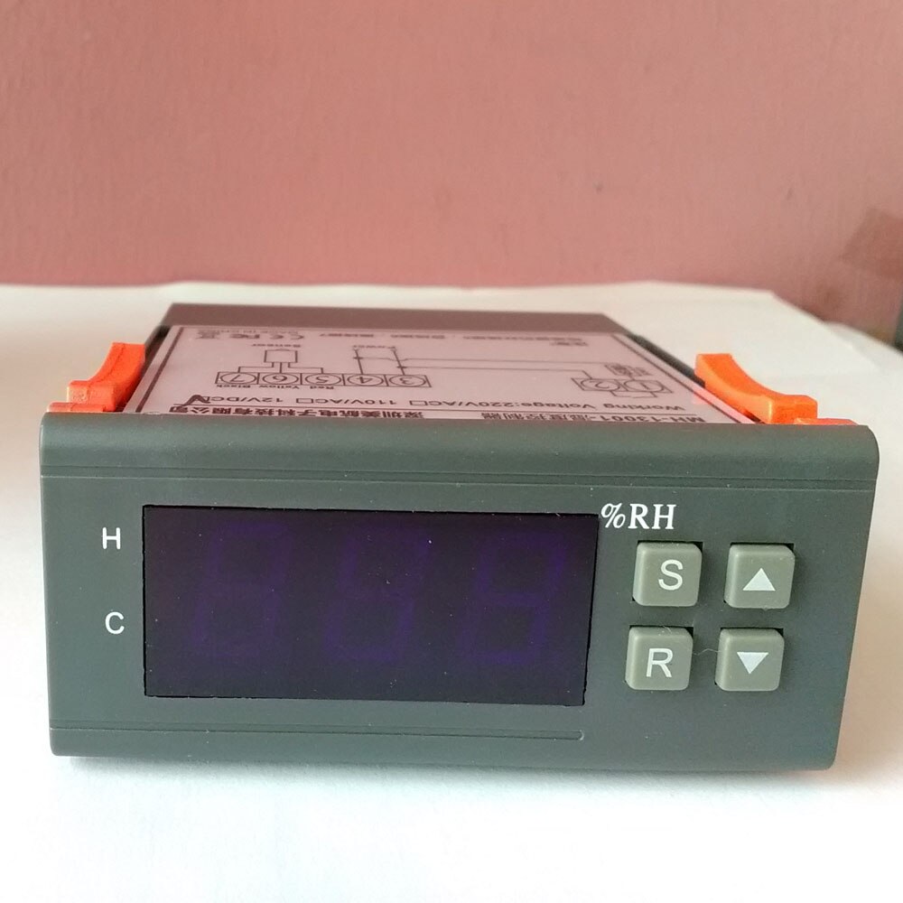 LHLL- 10A 12V Mini digital Controller air humidity sensor measuring range 1% ~ 99%