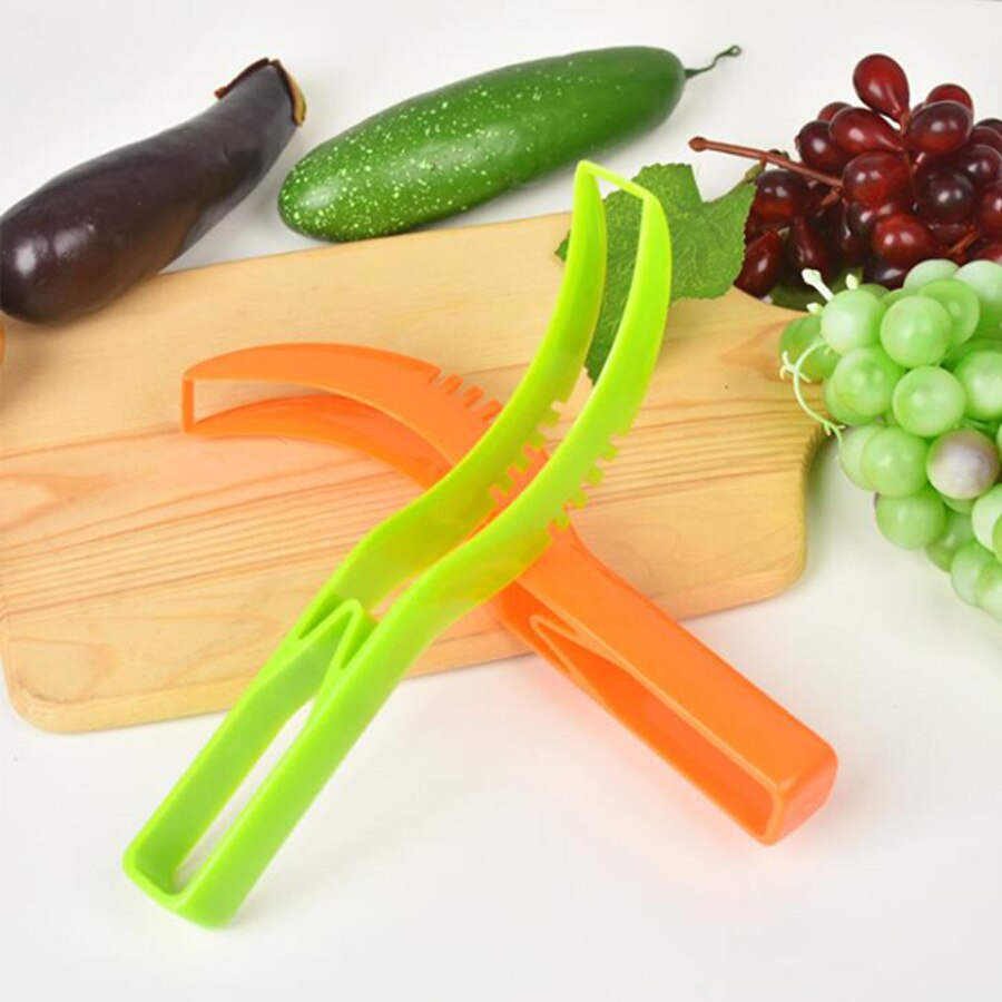 plastic Watermelon Cut Fruit Dividers Cantaloupe Slicer Artifact Watermelon Slicer Cutter Watermelon Slicer Fruit Cutter