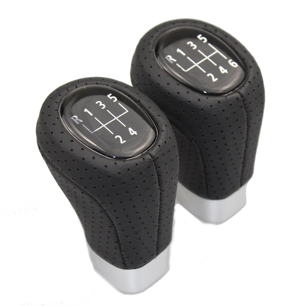 Schaltknauf Für BMW 1 3 Serie E81 E82 E87 E88 E90 E91 E92 E93 Leder See 5/6 Geschwindigkeit Schalthebel Hebel Stock