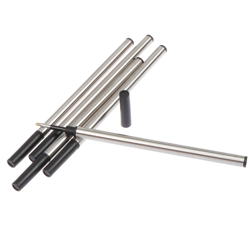 5pcs Metal Refills 1.0mm For Roller Ballpoint Pen Business Pen Ball Pen Refills General Specification Refill