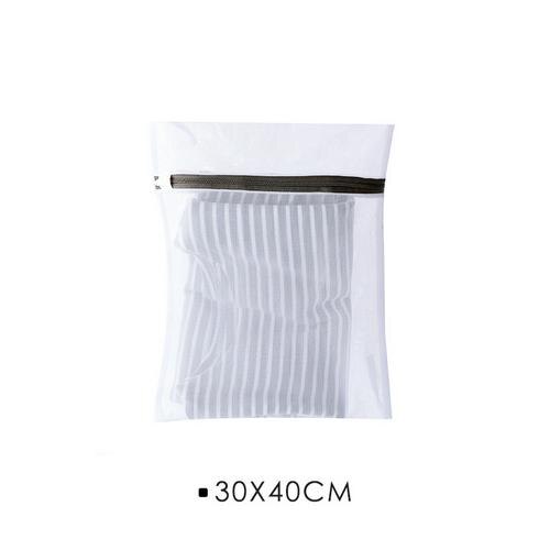 Bolsa de malla de poliéster para la colada, 5 tamaños, bolsa de red de lavado para ropa interior, calcetines, lavadora, bolsa de ropa, bolsas de sujetador, red de protección: 02