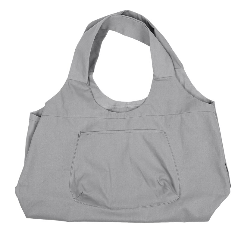 Gemakkelijk mee te nemen yogamat tas, yogamat draagtas met groot zijvak, yogamat houder past op de meeste matten: Default Title