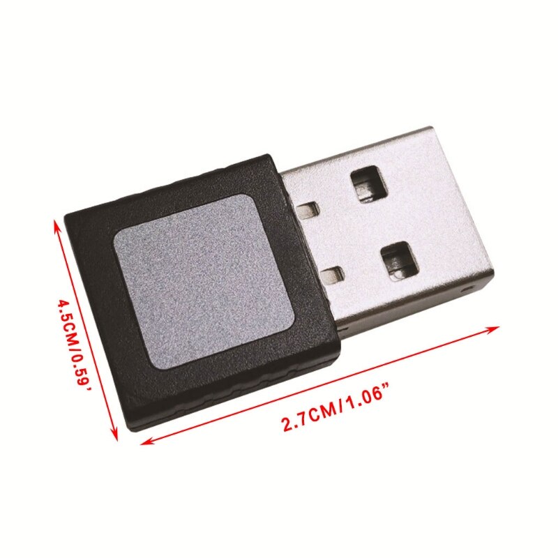 Mini USB Fingerprint Reader Win10 Dongle File Encryption 360° Touch Security Key