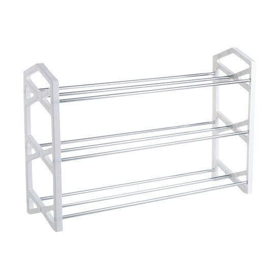 Multi-layer Montage Eenvoudige Schoenenrek Multifunctionele Schoenenrek Eenvoudige Moderne Slaapzaal Schoenenrek Schoenenrek WF821229: L white