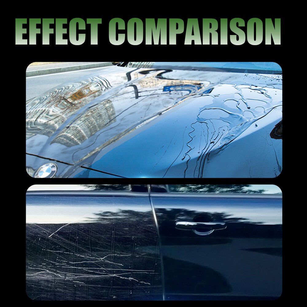 Hgkj 9H Anti-Scratch Auto Ceramic Glass Coat Liquid Hydrophobic Paint Care Super Hydrophobic Glass Coating Set Nano Materials