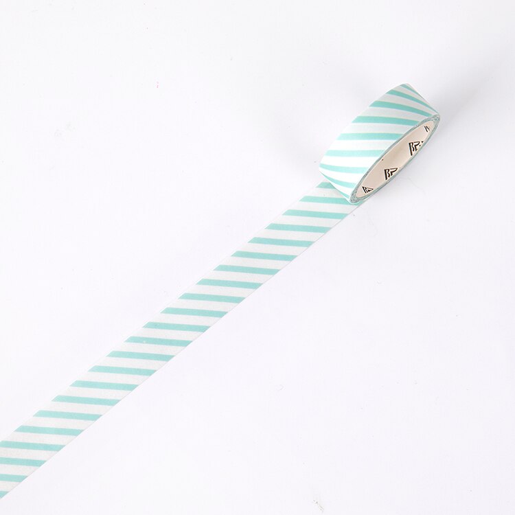 1 Pcs Washi Masking Tapes Diagonaal Check Serie Decoratieve Adhesive Scrapbooking Diy Papier Japanse Stickers 3 M: yulu