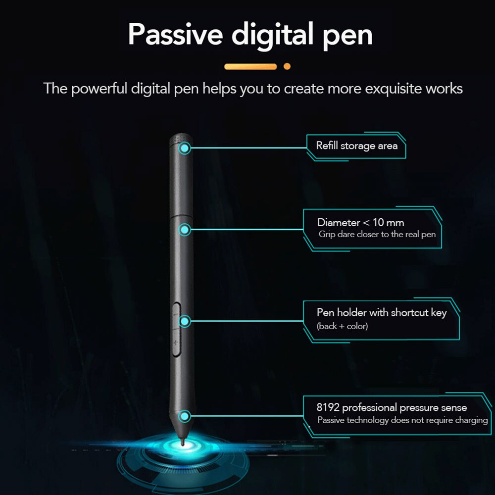 10Moons Drawing Tablet Electronic Blackboard For Drawing Board Graphics Tablet Writing Board Tablets Fraphics Tablets For Phone