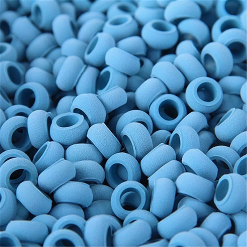 OOTDTY 90pcs Slime Sponge Rings For Slime Charms Supplies For Butter Fluffy Cloud Slime Clear Slime Kit Stuff Decor: Wide-4