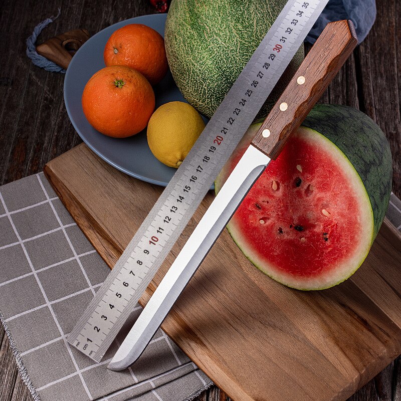 8.5 Inches Bread Knives Slice Cake Fruit Cutter Watermelon Stainless Steel Kitchen Cook Knife