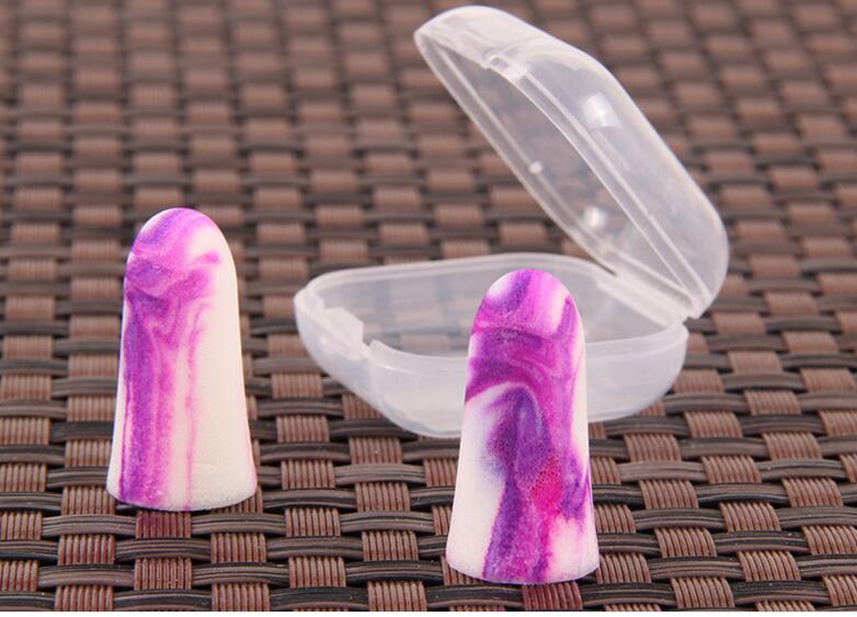 Ear Plugs ears Protector Reusable Hear Protection Noise Reduction Earplugs for travel study box packed