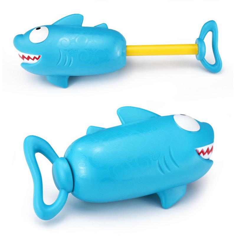 Children's Pumping Water Toy Crocodile Shark Shape Summer Beach Outdoor Swimming Pool Game Playing Water Toys Water Guns