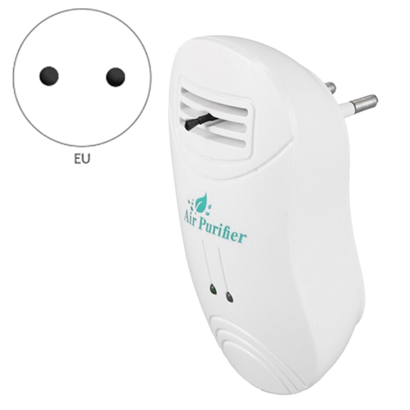 2 stuks ionisator luchtreiniger voor negatieve ionengenerator luchtreiniger verwijdert formaldehyde rook stof zuivering eu stekker