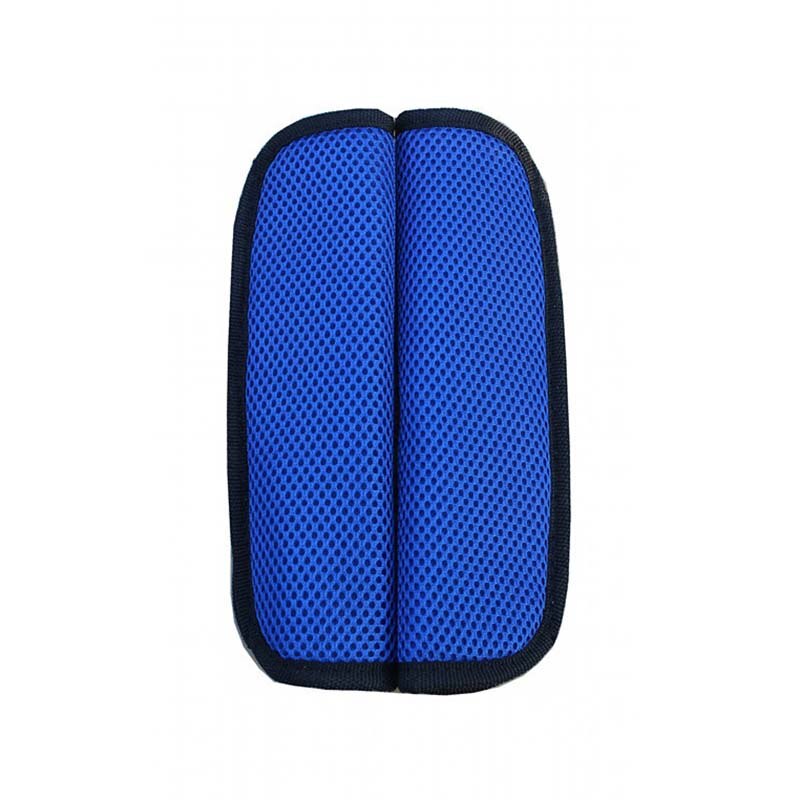 Cinturón de seguridad de hombro PAD Protector para carrito de bebé para cinturón de seguridad de coche Universal Yoyo Yoyaplus Babalo asiento Cybex Bebe Accesorios: normal-blue