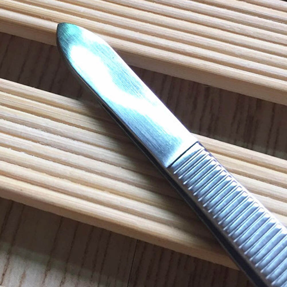 1 stk øjenbryn ansigt næse hår klip pincet remover rustfrit stål pincet formværktøj øjenbryn pincet til mænd kvinder