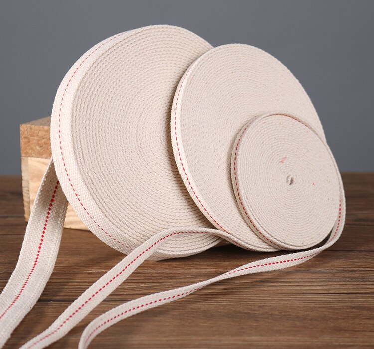 Mecha de lámpara de queroseno de 1 metro, mecha de algodón trenzada, lámpara de aceite de algodón plano, mecha para lámpara de aceite