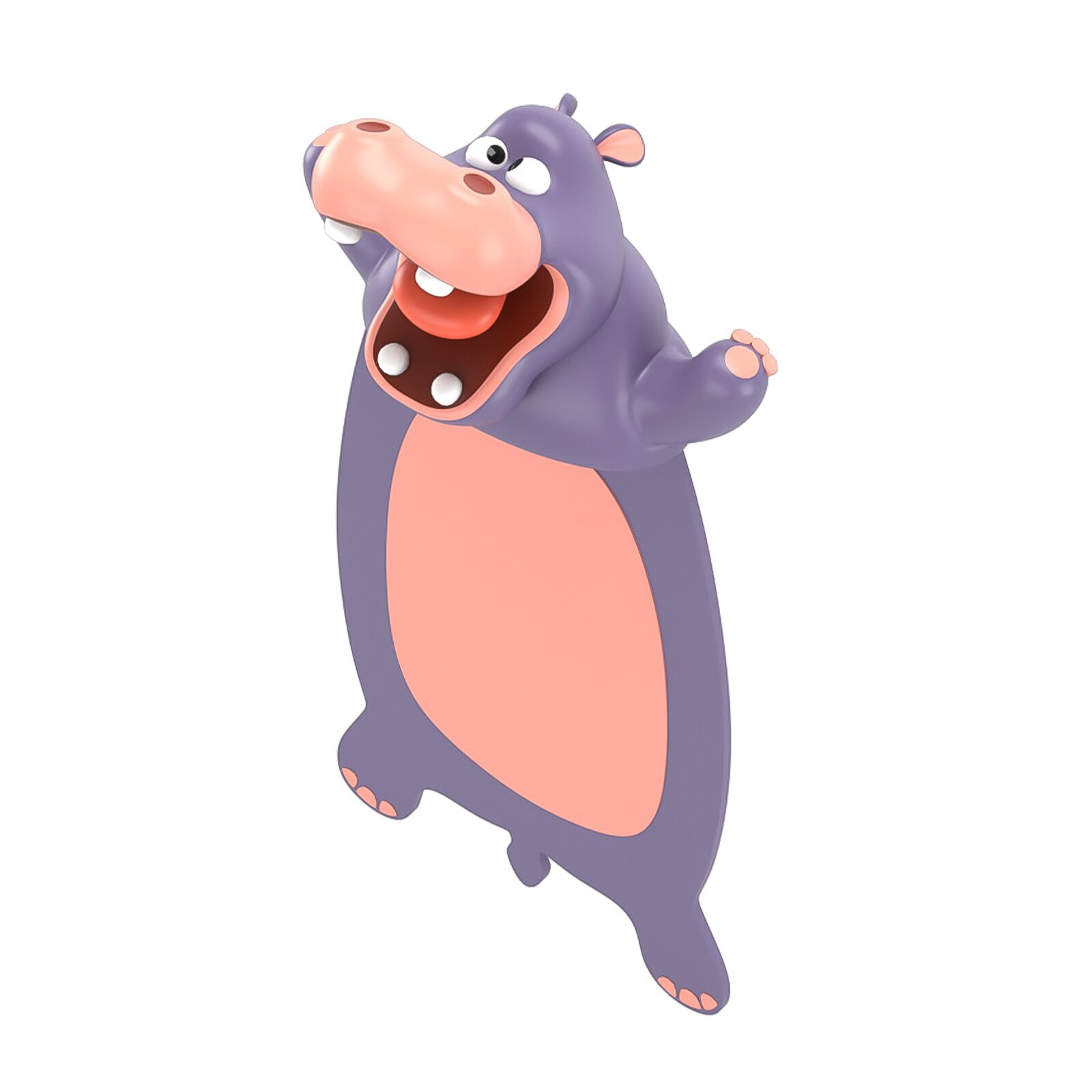 3D Stereo Cartoon Marker Animal Bookmarks Cute Cat PVC Material Funny Student School Stationery Children Bookmark: H