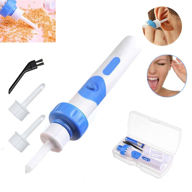 Automatic Electric Ear Cleaner Ear Wax Removal Tool Flexible Silicone Soft Vacuum Suction Painless Ear Wax Remover Cleaning Tool