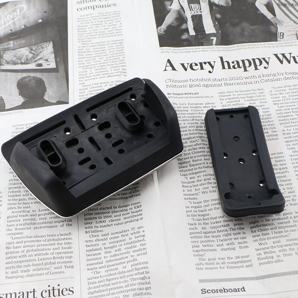 Car Pedals Kit For VW Multivan T5 T6 Caravelle T6 Stainless Steel AT MT Accelerator Gas Brake Pedals Decoration Accessories