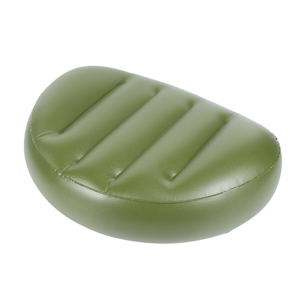 Portable PVC Kayak Inflatable Seat Cushion Drifting Canoe Seat Inflatable Boatl Cushion Outdoor Water Sports Tool