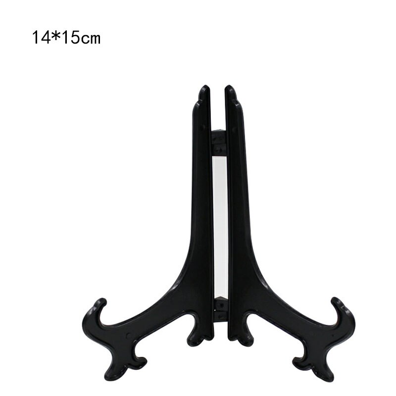 1pcs Portable Easels Plate Holders Display Stand Stander Picture Frame Photo Tools Display Dish Rack Home Decoration: 6 inch