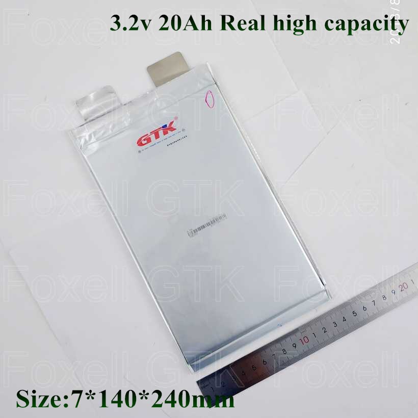 3.2V 20Ah LiFePO4 rechargeable battery LFP 60amps discharge 3C 5C Lithium iron phosphate batteries cells
