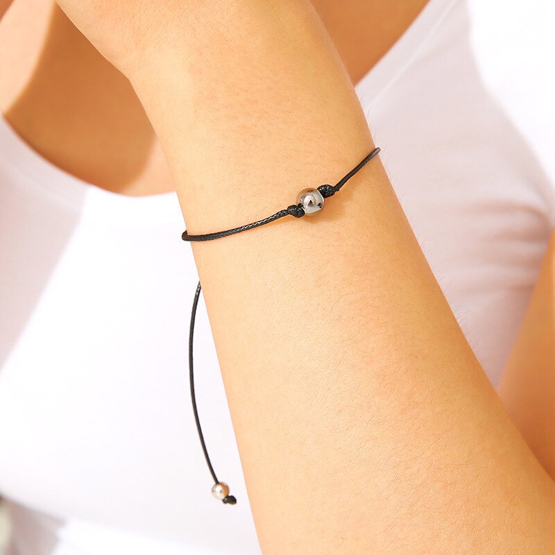 Einstellbare Seil Charme Stern/Herz Armbinde einstellen für Frauen Männer verrotten Arten Schnur Sie & Ihn BFF Passenden Gepaart armbänder Paar