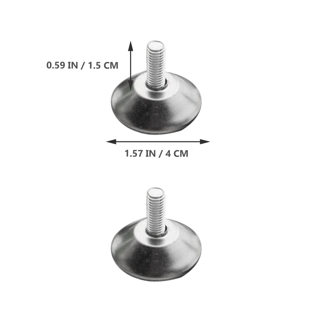30pcs Heavy Duty Adjustable Furniture Leveler Legs Home Workbench Leveling Feet Anti-slip Base Table Cabinet Leg Pad