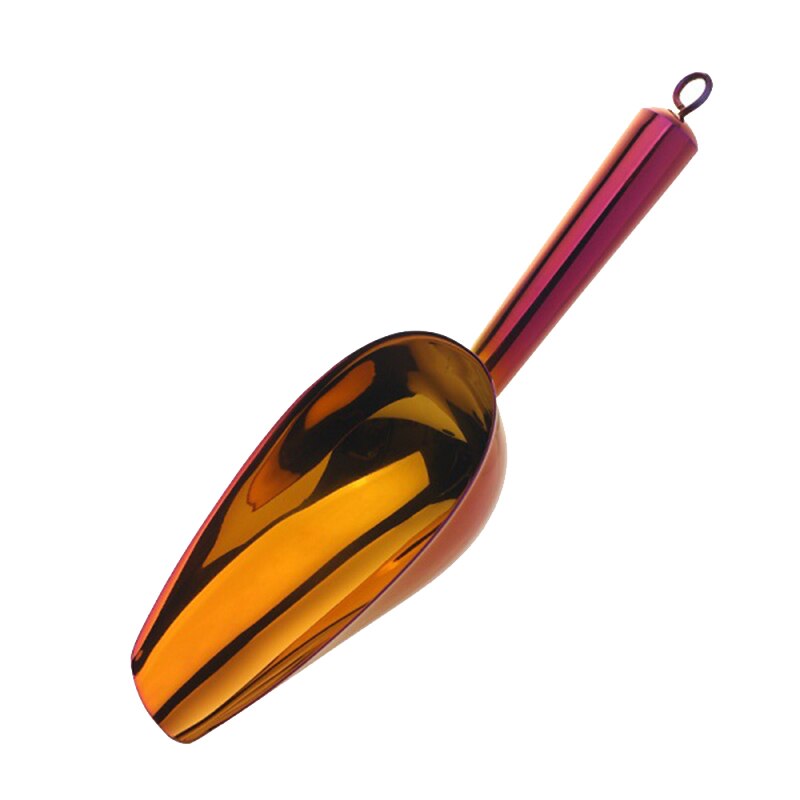 Pelle à Bonbons, glace, carré, farine, coloré, en acier inoxydable, haricots, cuillères à aliments, ustensile de cuisine, 1 pièces: Burgundy