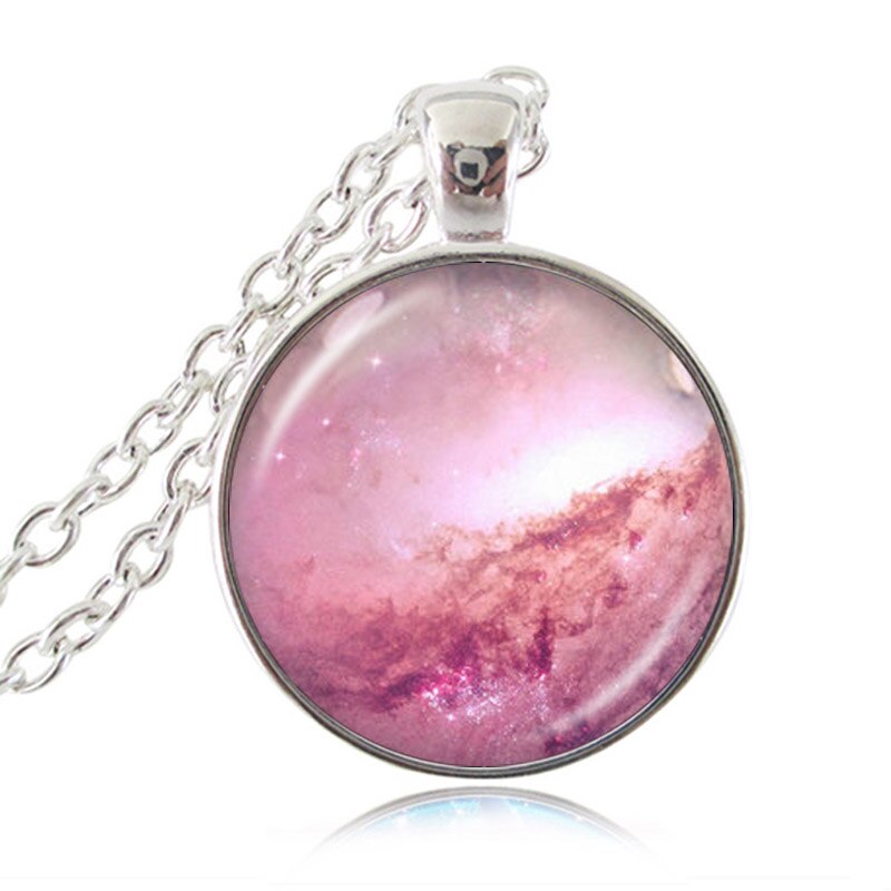 Thors Helm Nebula Ketting Galaxy Astronomie Hanger Zonnestelsel Sieraden Space Universe Ketting Melkweg Sieraden HZ1: D