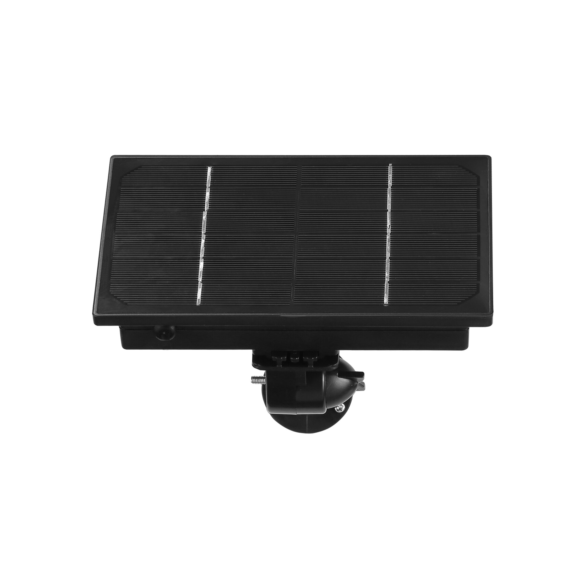 4w Black Solar Panel 5V Powered IP Camera Built-in 18650 Replaceable Battery Outdoor Waterproof Charged USB For Security Camera
