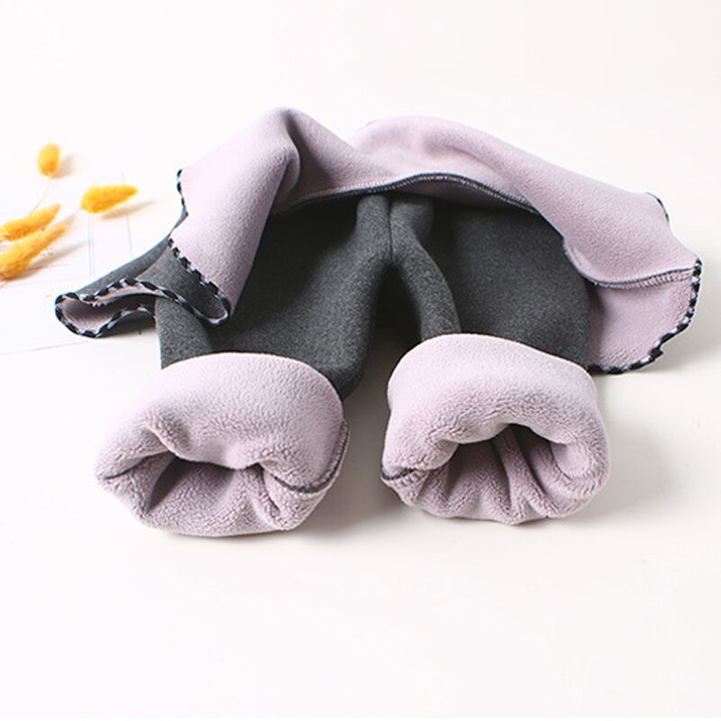 Mädchen Winter Leggings Hosen Kinder Hosen Fleece Legging für Mädchen Dicke Warme Falsche Zwei Stück Culotte Kinder Skirtpants Hosen