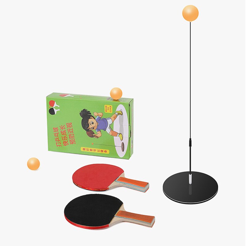 Ping Pong Training Device Children Elasticity of Self-Exercise Useful Flexible Shaft Adjustable Sports Equipment Simple Portable