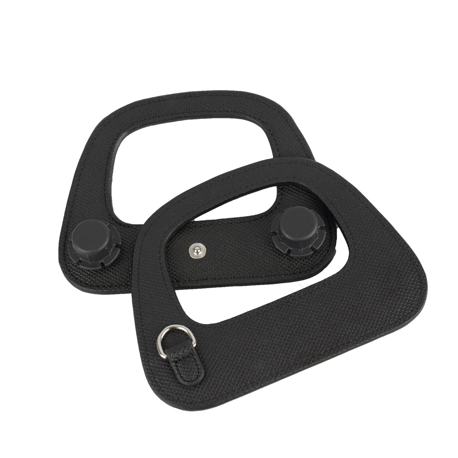 Tanqu Colorful D Buckle Ring Oblong Faux PU Leather Handle for Obag 50 Bag Handle for O Bag 50 Handbag Accessory
