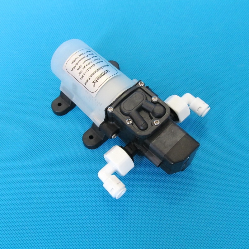 3L/Min 30W water purifier water filter system pressurized 12 volt diaphragm pump