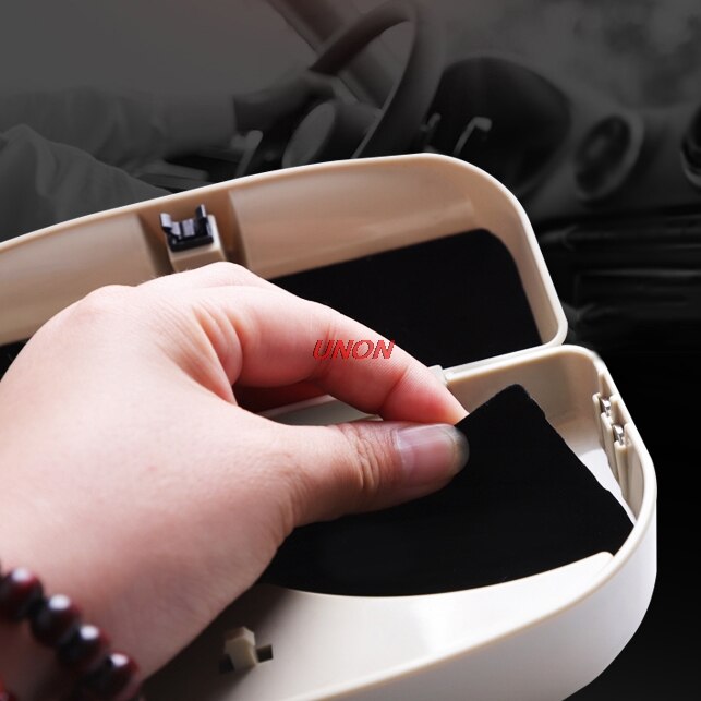 auto bilbriller klipp billettkortklemme abs bilbrillevesker bil solskjerm solbrilleholder tilbehør