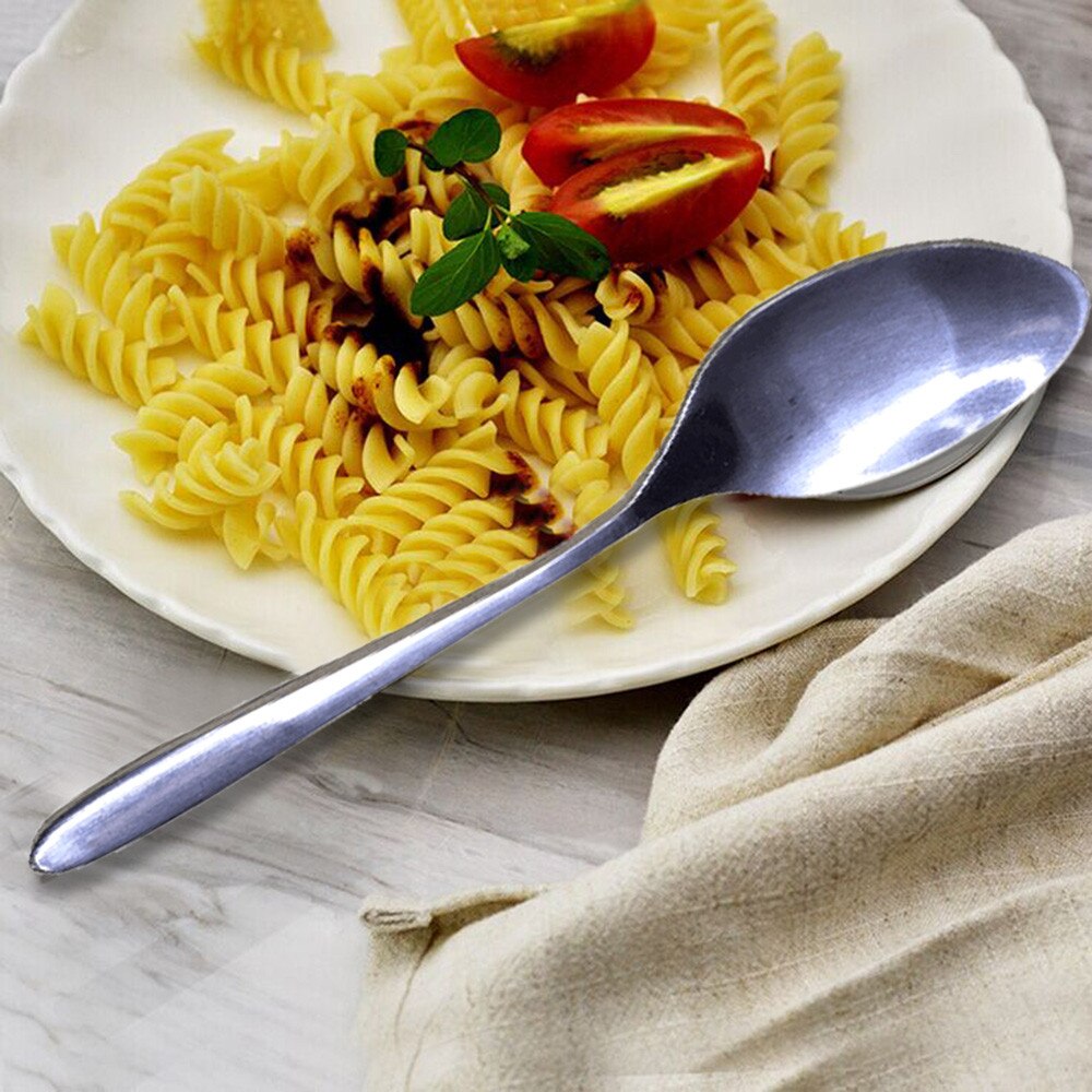 6'' 15cm Laguiole Style Stainless steel Teaspoon Mini Coffee spoon Small Dessert Tea Spoons Hollow Handle Silver Dinnerware 10pc