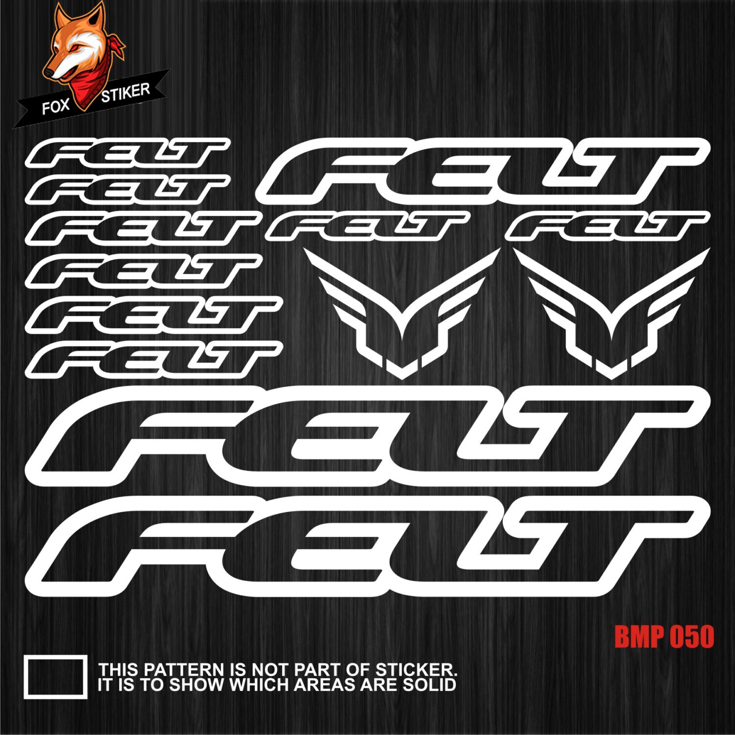 Pegatinas de cuadro de bicicleta de montaña MTB BMX para bicicleta de carretera, pegatinas reflectantes para bicicleta de pista TT